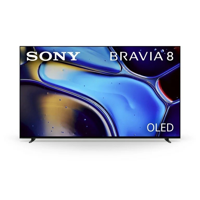 Sony 55” class BRAVIA 8 OLED 4K HDR Smart Google TV K55XR80, 2024 Model