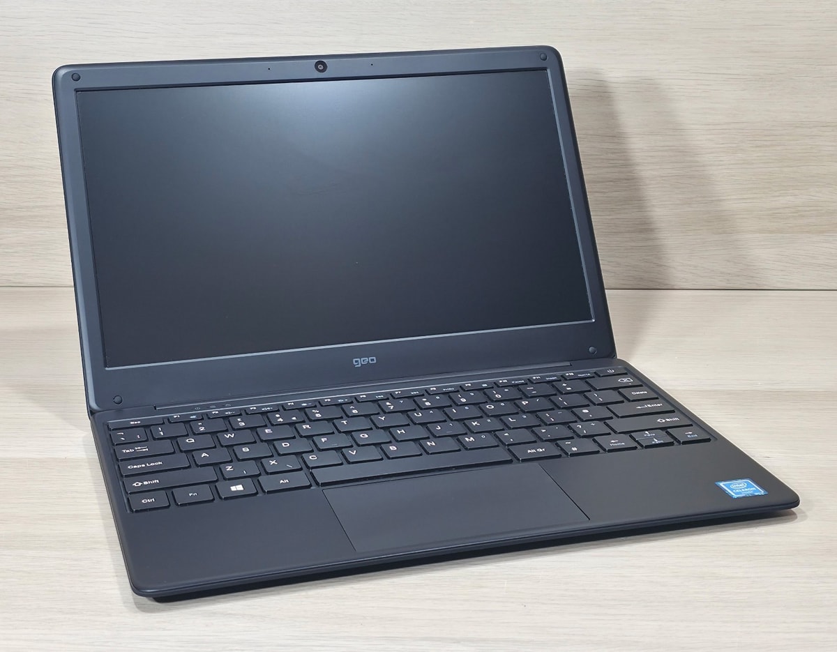 Geo Geobook 2e Celeron Quad N3450 1.10GHz 12" Laptop 4GB RAM/64GB eMMC - No Box