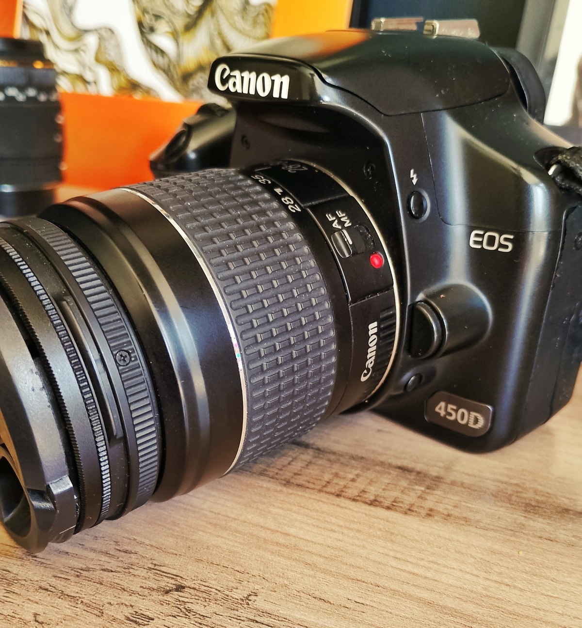 Canon EOS 450D Digital SLR Camera and EF 28-80mm Lens