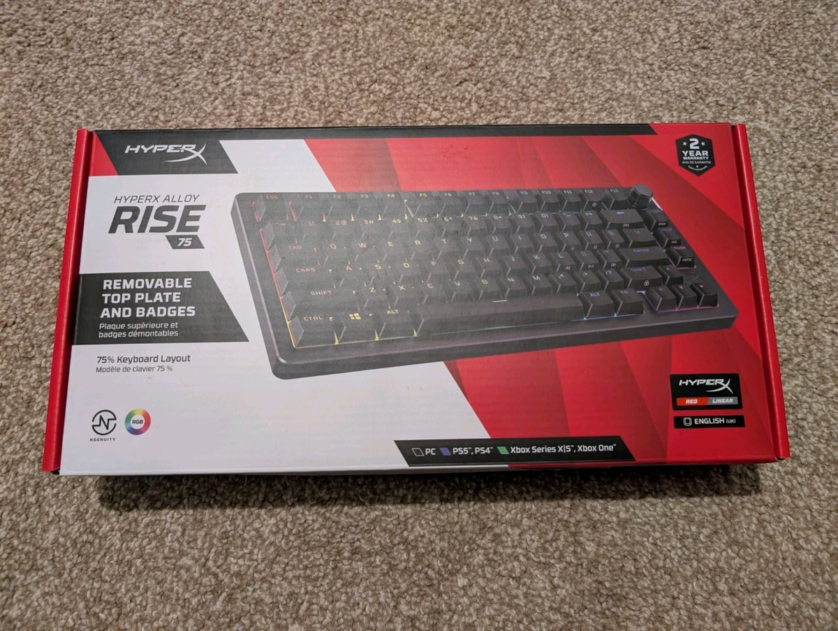 HYPERX Alloy Rise 75 Mechanical Gaming Keyboard
