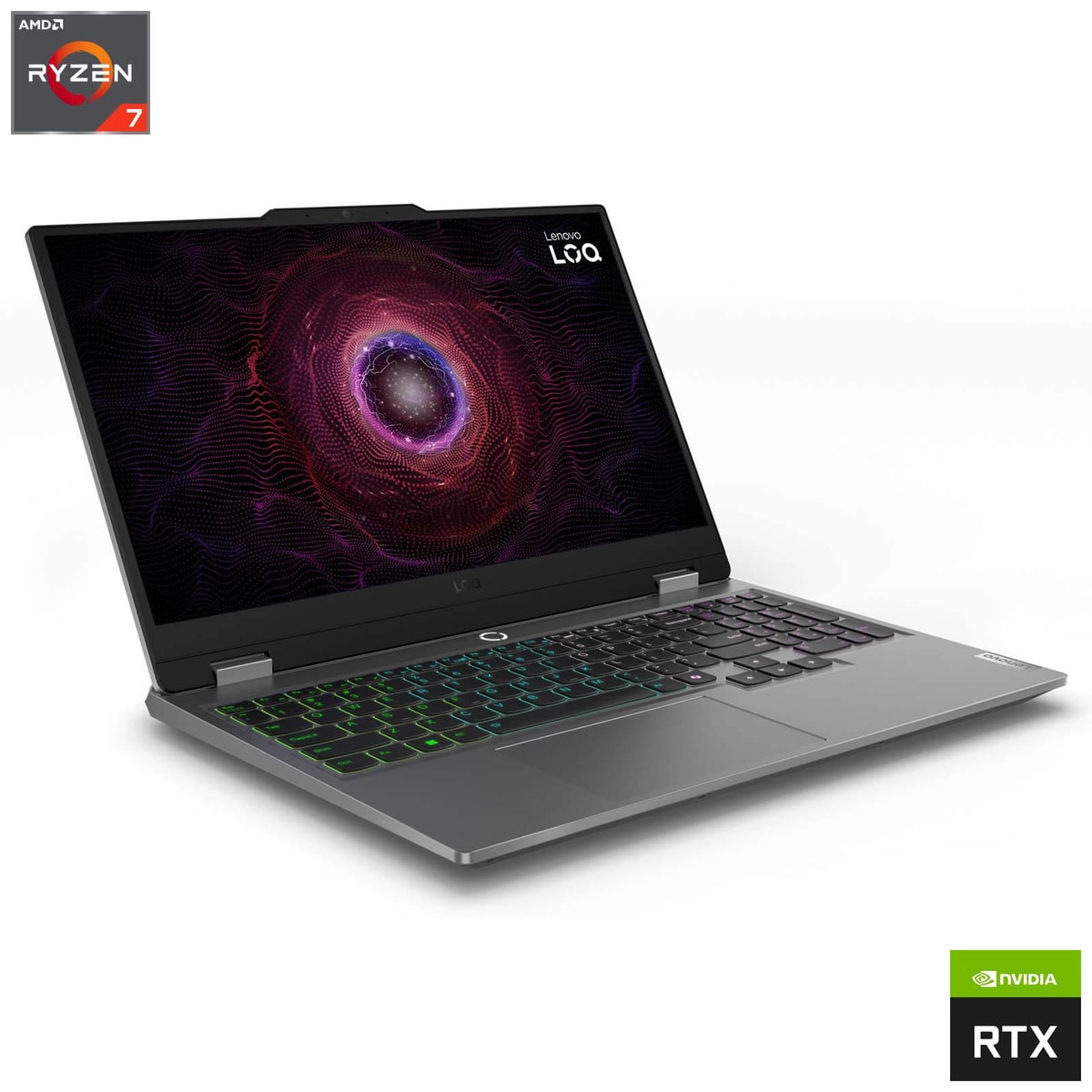 Lenovo LOQ 144Hz Gaming Laptop: AMD Ryzen 7 RTX 4060 1TB SSD 16GB Warranty VAT