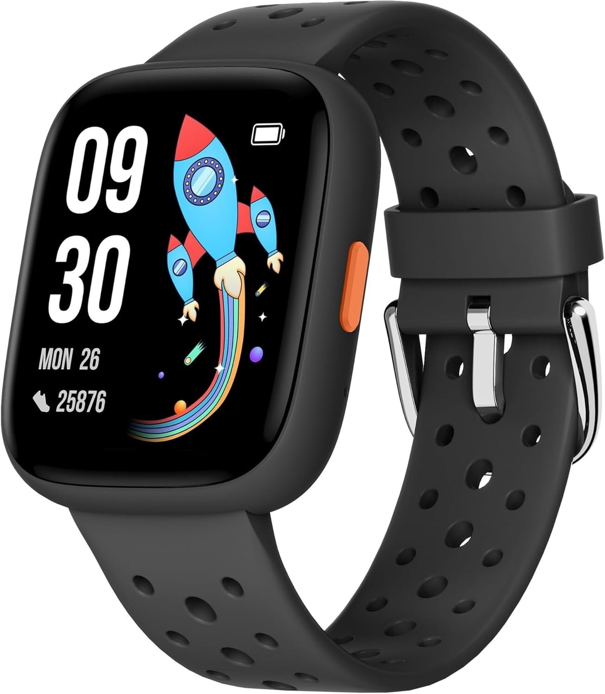 BIGGERFIVE Kids Smart Watch, Fitness Watch Pedometer, Puzzle Games Girls Boys