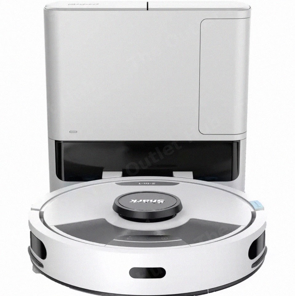 Shark Robot Vacuum Cleaner Cordless Matrix 2-in-1 Self Empty White