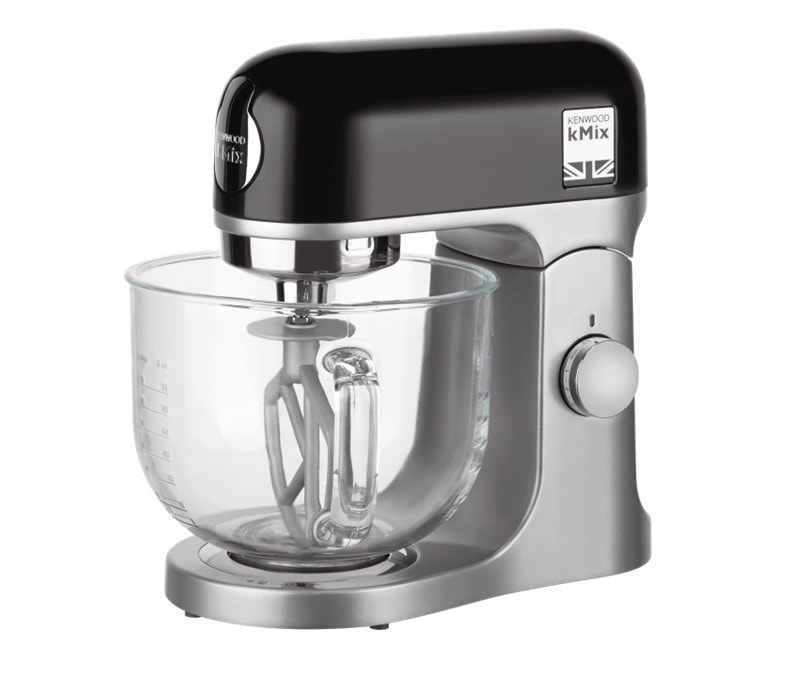 Kenwood kMix Stand Mixer Kitchen Machine 5 Litre Glass Bowl 1000W KMX754BK