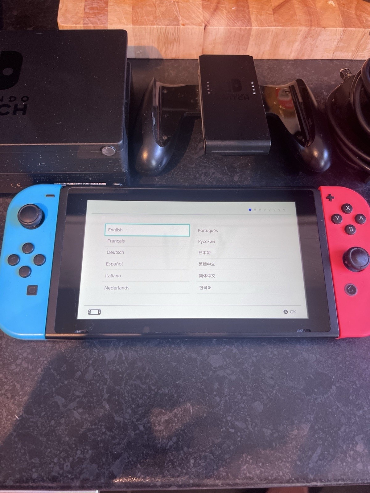 Nintendo Switch 32 GB Console - Neon Blue and Red