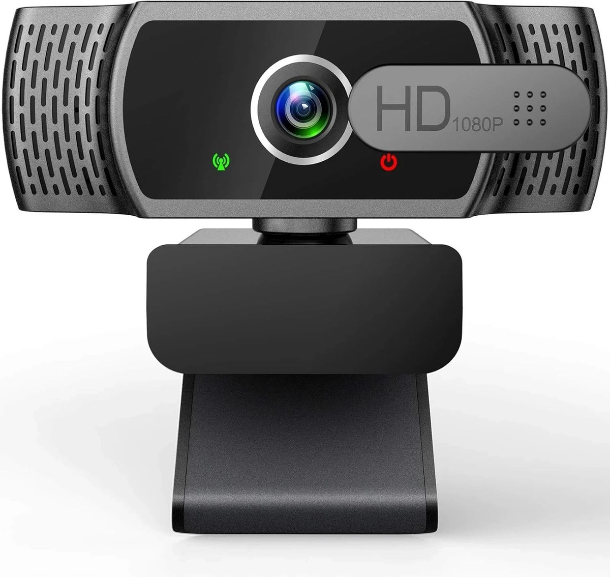 YIMONA W6 Webcam for PC 30FPS Microphone 1080P FHD Webcam with Privacy Cover