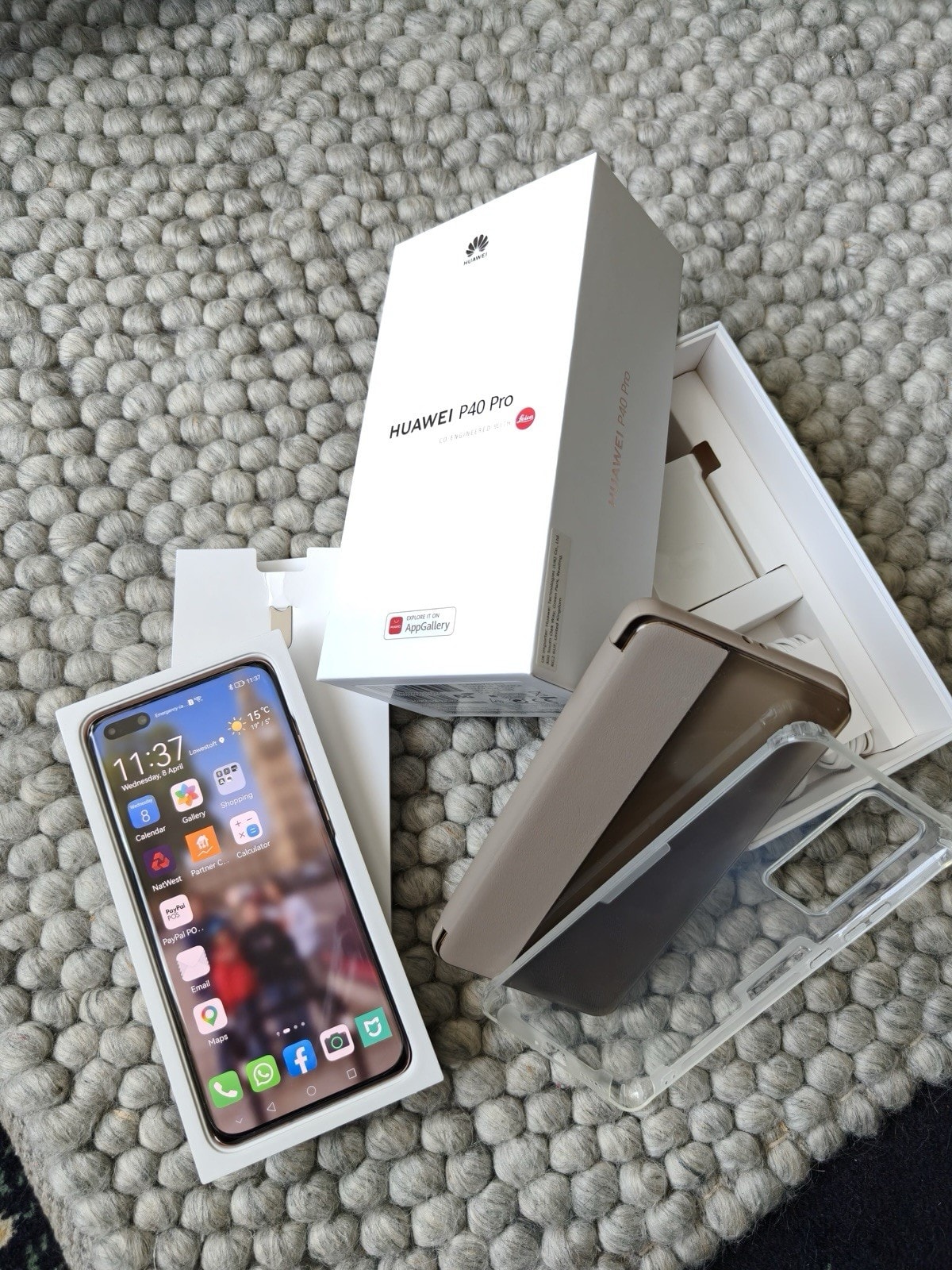 Huawei P40 Pro Smartphone 256GB Blush Gold Unlocked Dual SIM