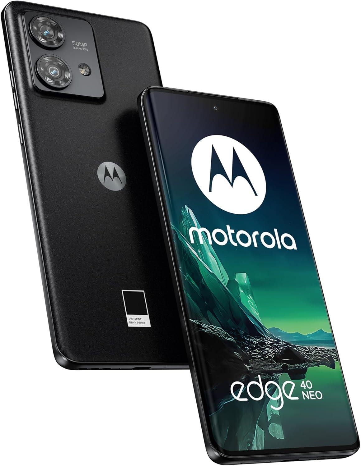 Motorola Edge 40 Neo 12GB 256GB - Unlocked Android Smartphone - Black Beauty
