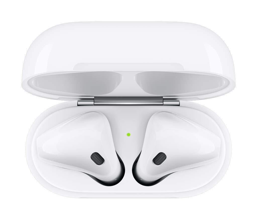 NEW Apple AirPods 2019 2nd Gen Wireless Headphones with Charging Case ~ White