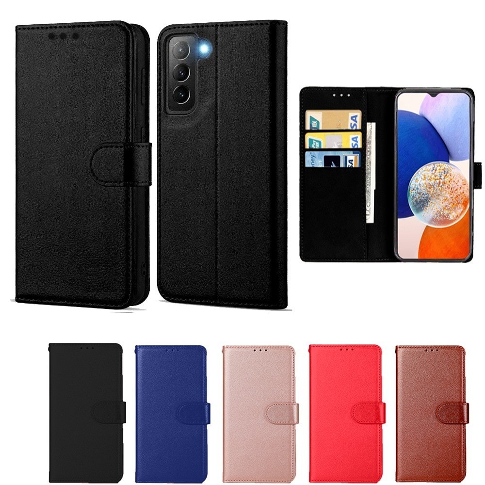 Case For Samsung Galaxy A17 A16 A15 5G A52s A56 A12 A55 Leather Flip Phone Cover