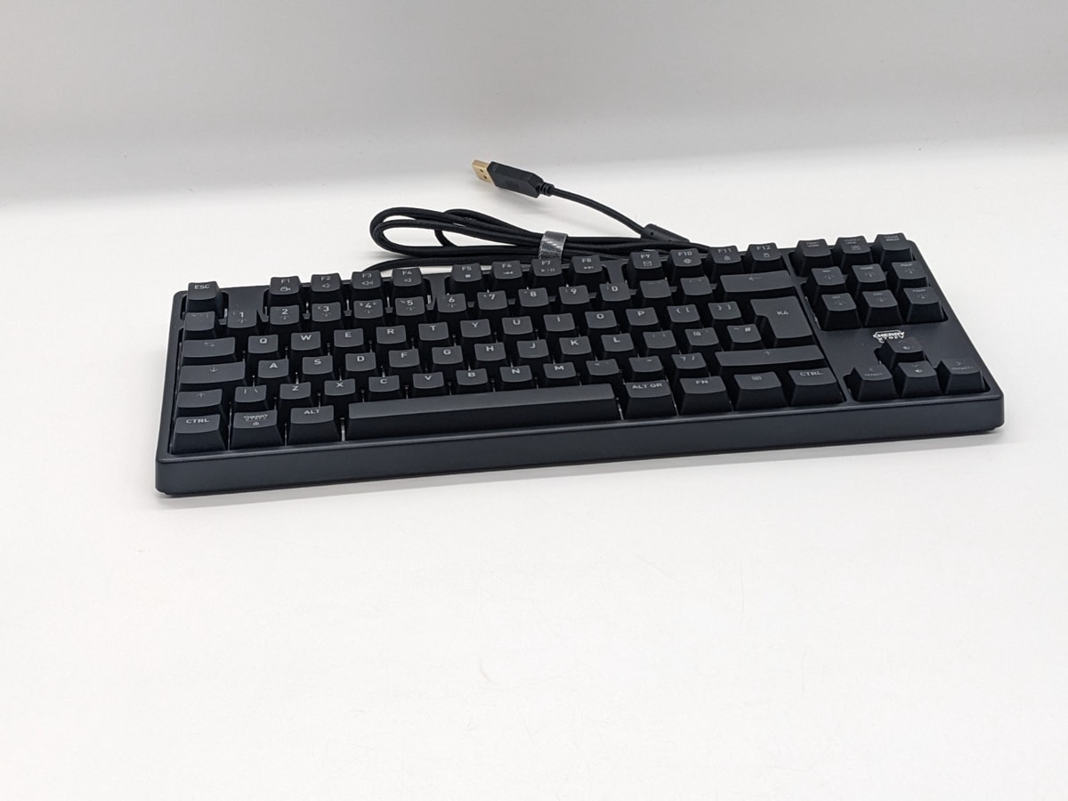 Cherry Xtrfy K4V2 TKL compact mechanical gaming keyboard USB wired QWERTY black
