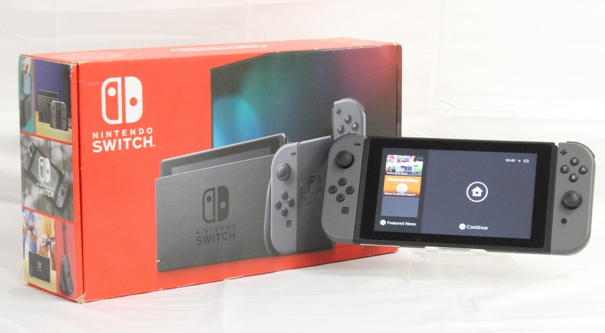 Nintendo Switch 32GB Grey Home Games Console - Boxed (B)