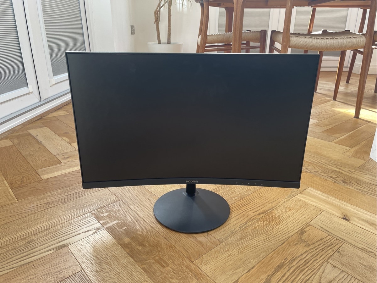 KOORUI 27 Inch Curved Computer Monitor- Full HD 1080P 75Hz Gaming Monitor LED