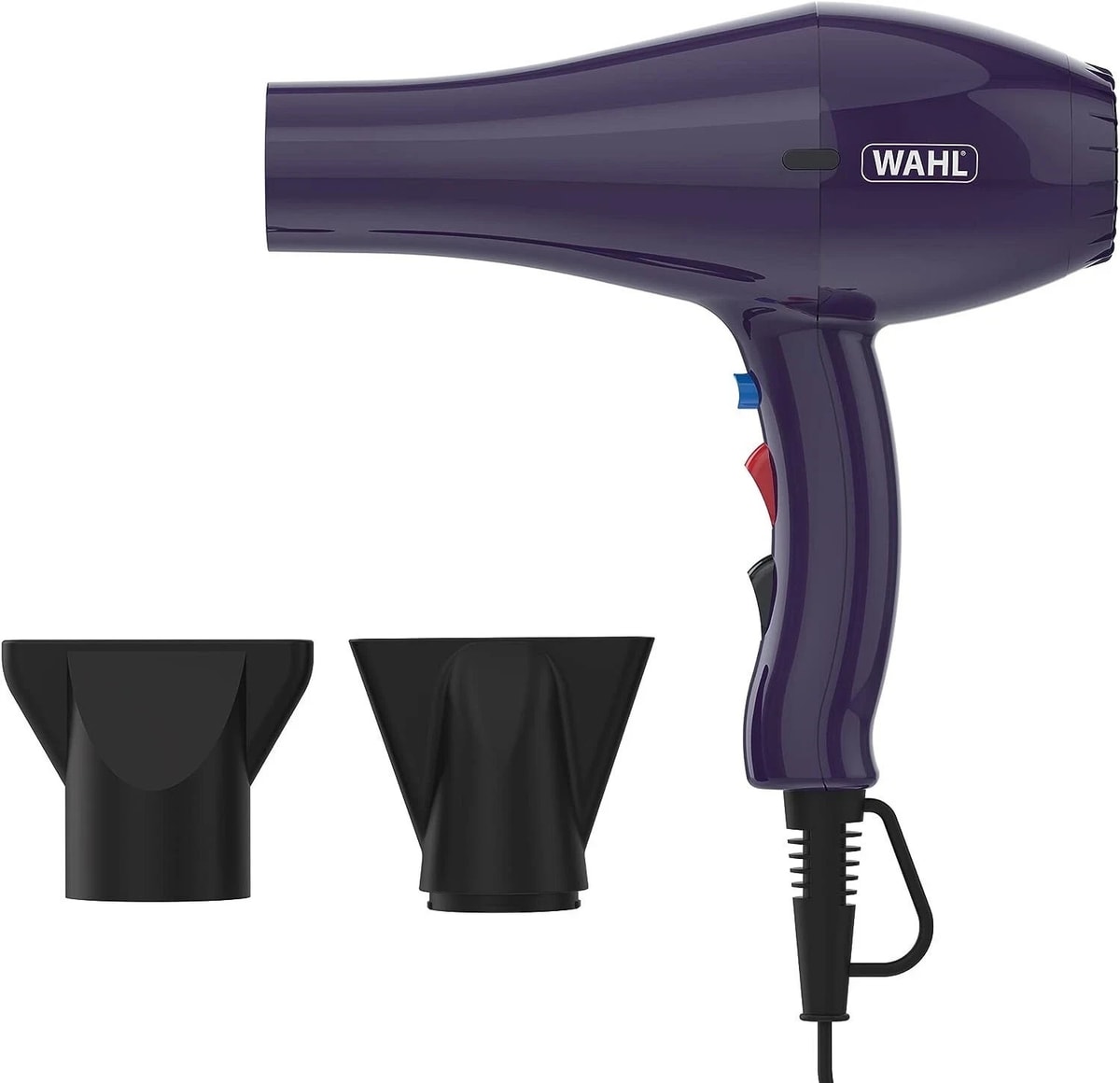 WAHL PURPLE PROFESSIONAL 2000W IONIC STYLE HAIRDRYER LIGHTWEIGHT HAIR BLOW DRYER