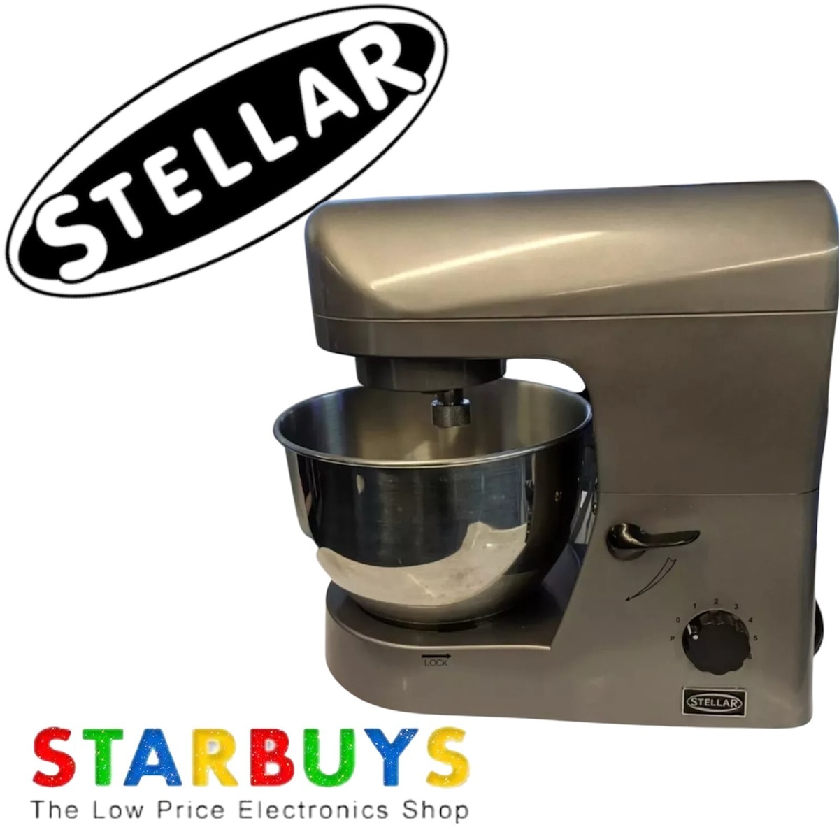 Stellar Kitchen Stand Food Mixer With detachable bowl & Beater attachments