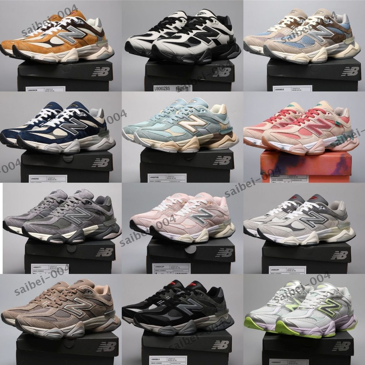 Unisex New NB 9060 Unisex Sneakers All Size Causal Shoes LifeStyle Multi Color🔥