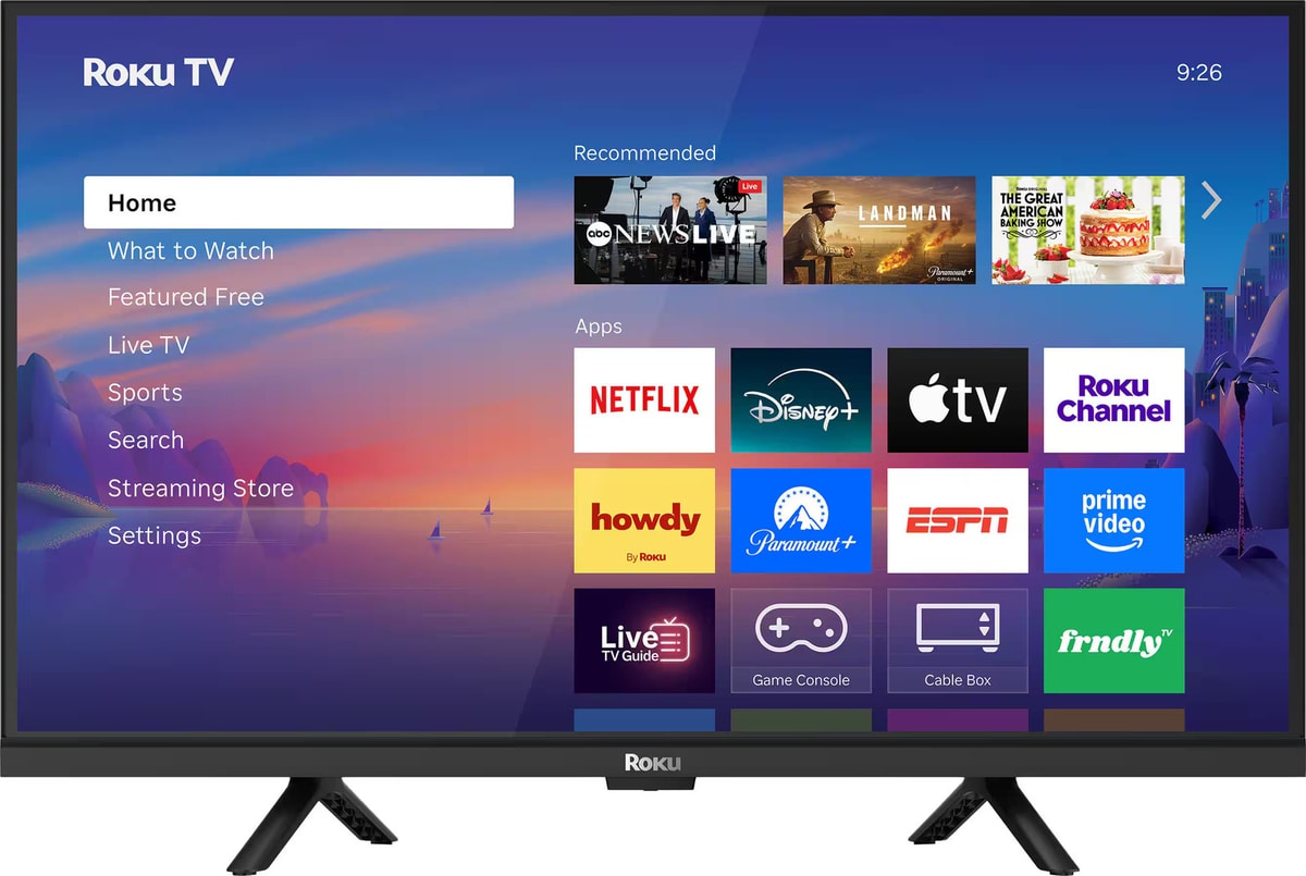 Roku - 24" Class Select Series HD (720p) LED Smart RokuTV (2026)