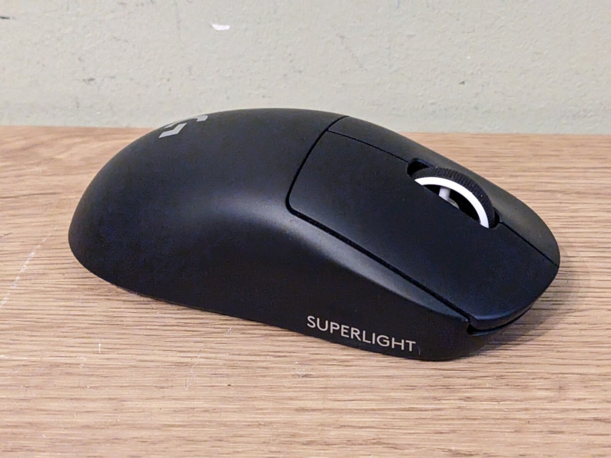 Logitech G Pro X Superlight wireless gaming mouse Hero 25K black NO USB DONGLE