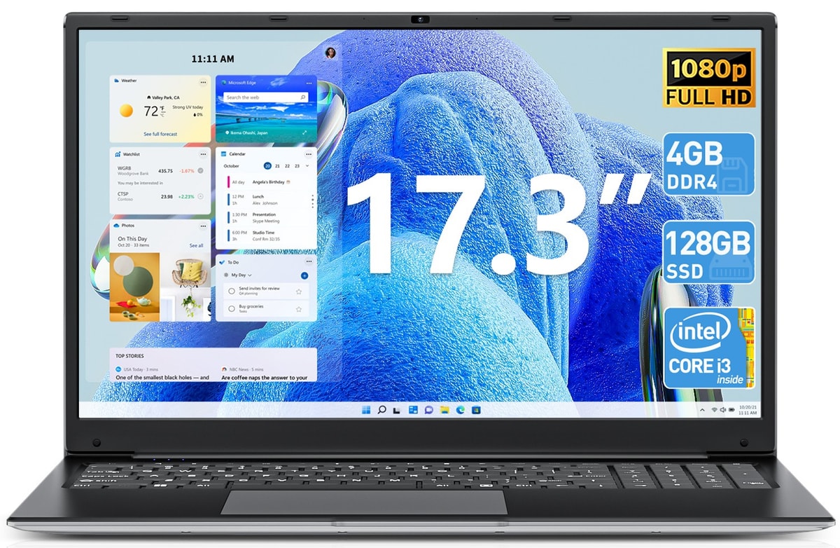 2026 New-Windows 11 Laptop - Same day dispatch! - 4GB-128GB SSD-Intel Core J4105