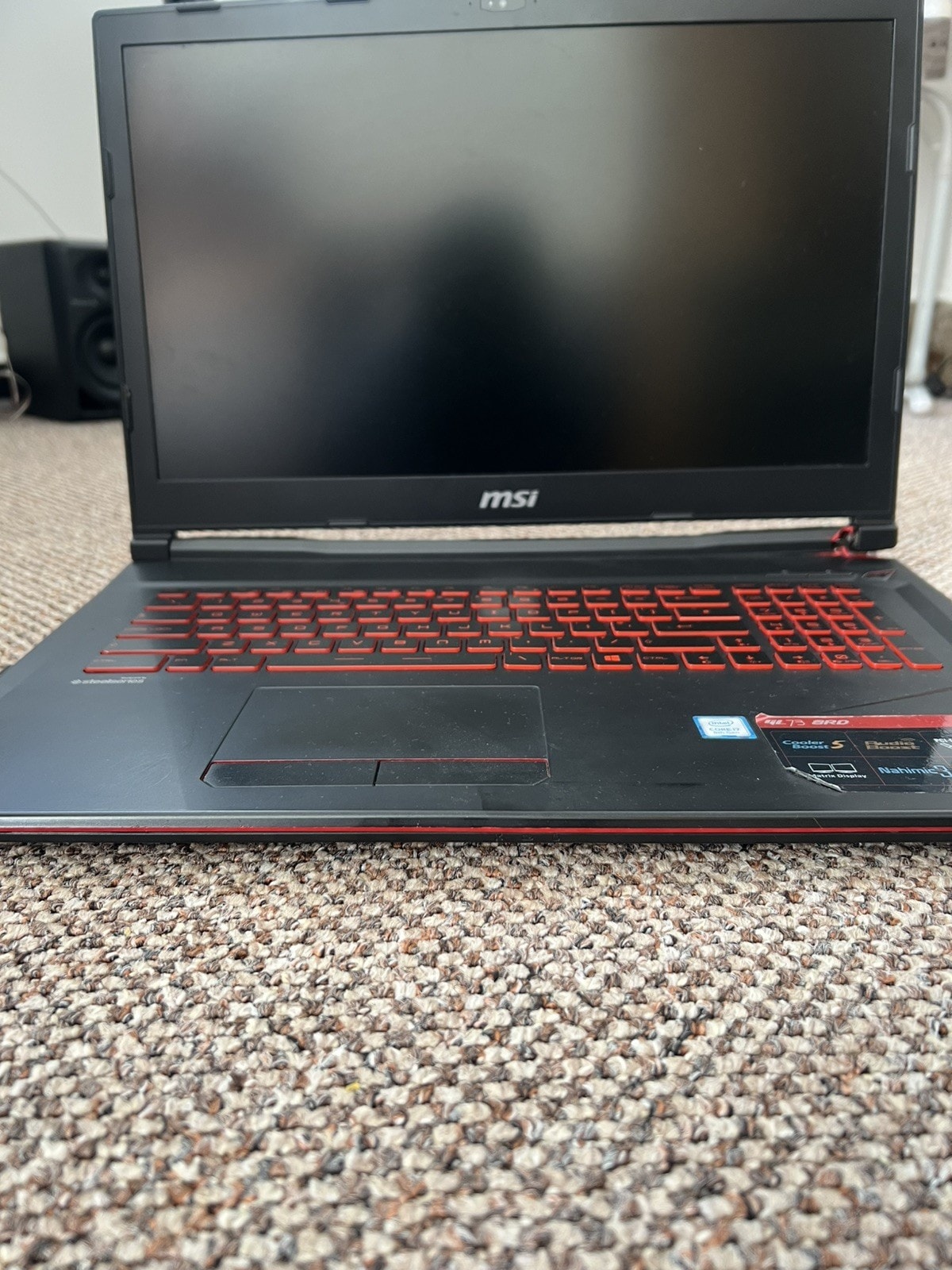 MSI GL73 8RE Gaming Laptop 17.3inch. Intel Core I7 Processor 16GB Ram 1TB HDD