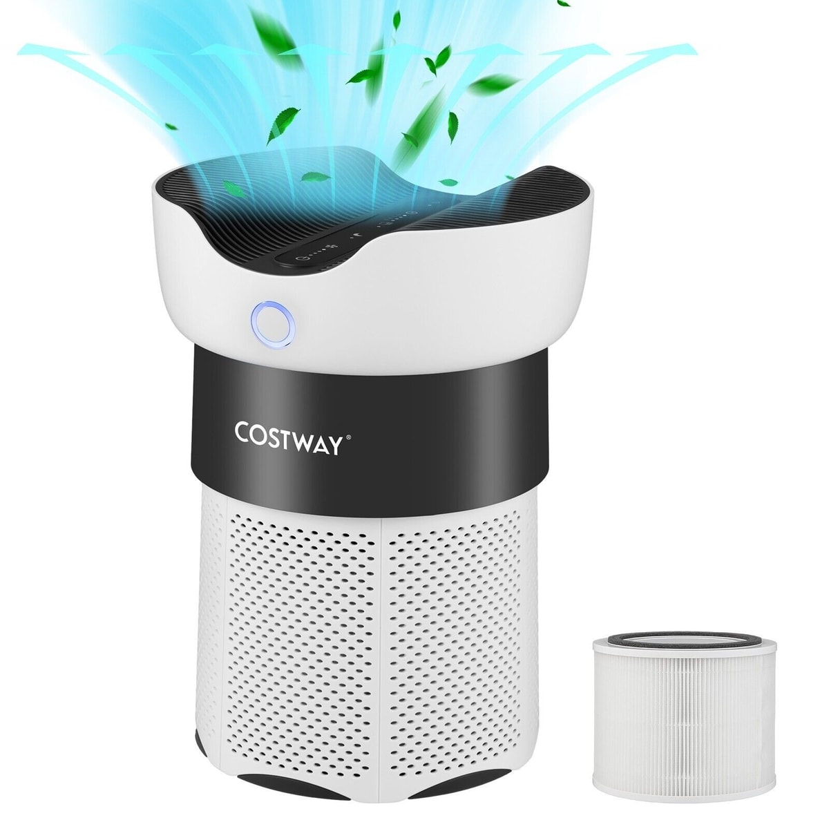 Electric Air Purifier H13 True HEPA Filter Air Cleaner Filter 99.99% Efficiency
