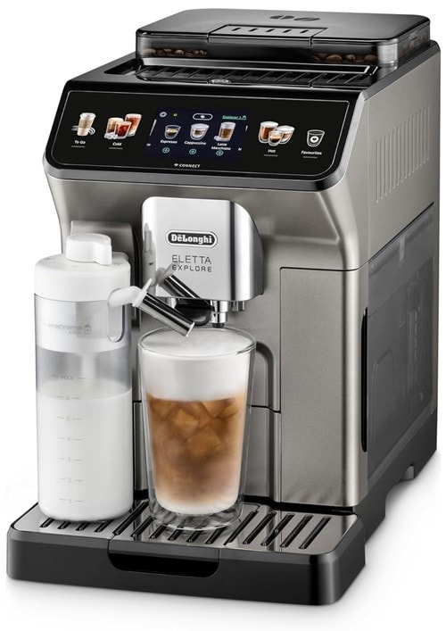 Delonghi Bean-to-Cup Coffee Machine Eletta Explore ECAM450.86.T 19 Bar C Grade