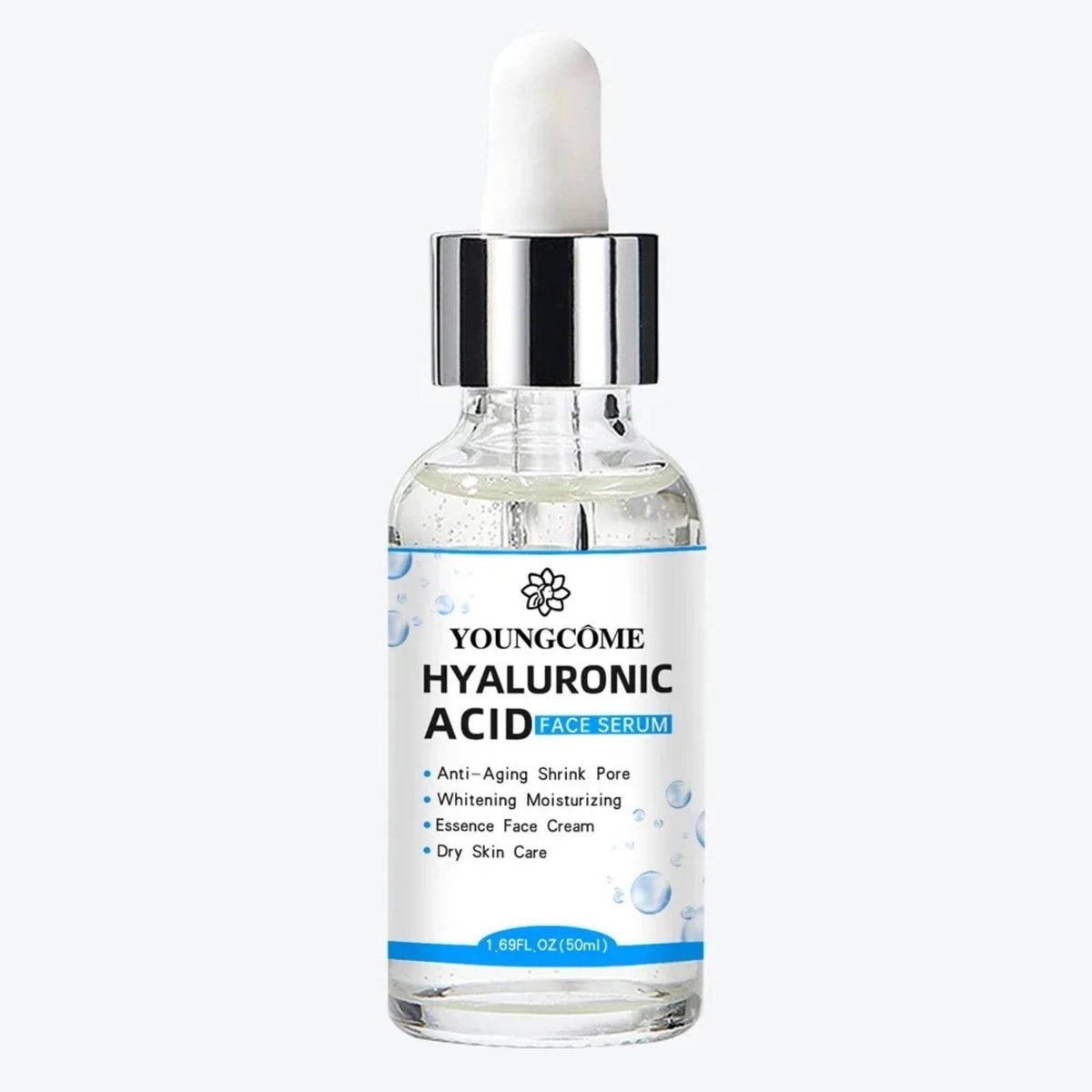 Hyaluronic Acid Face Serum with Vitamin C Rich in Collagen Anti-Aging Cream UK