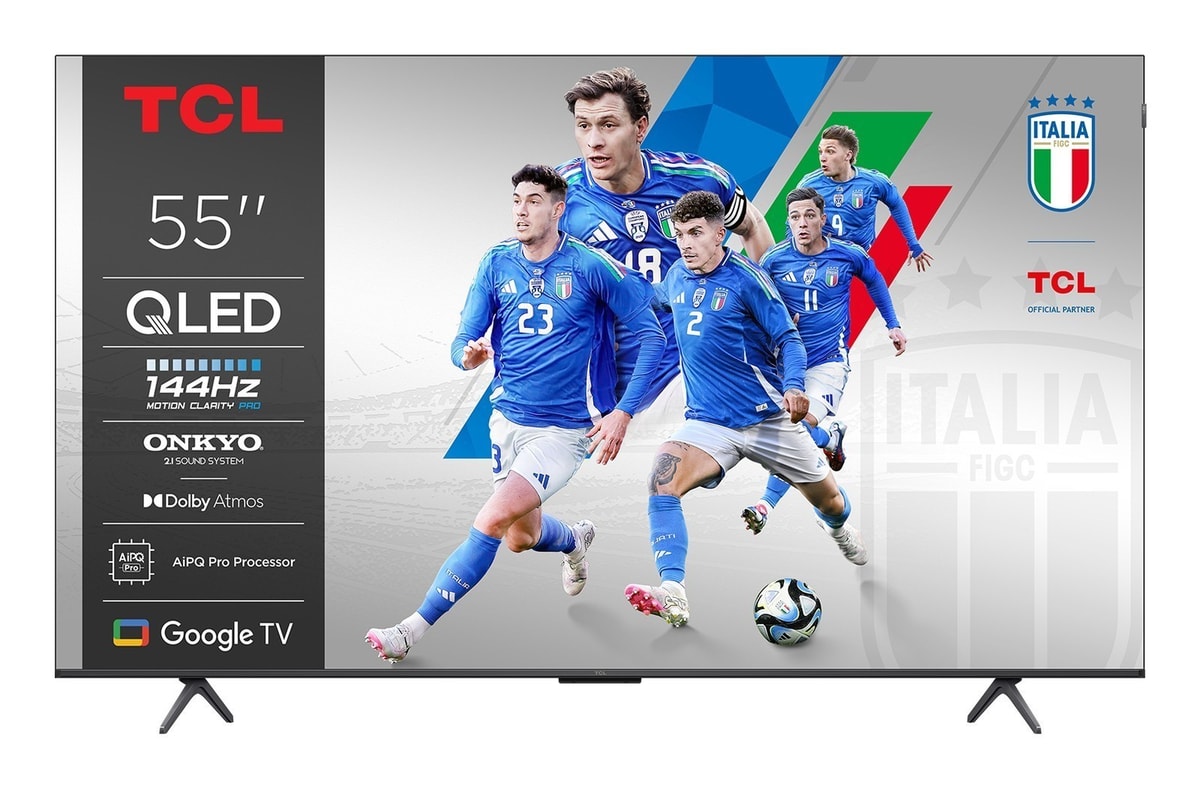 TCL 55 Inch 55P8K QLED 4K Ultra HD Google TV Smart UK Delivery No Stand Grade A