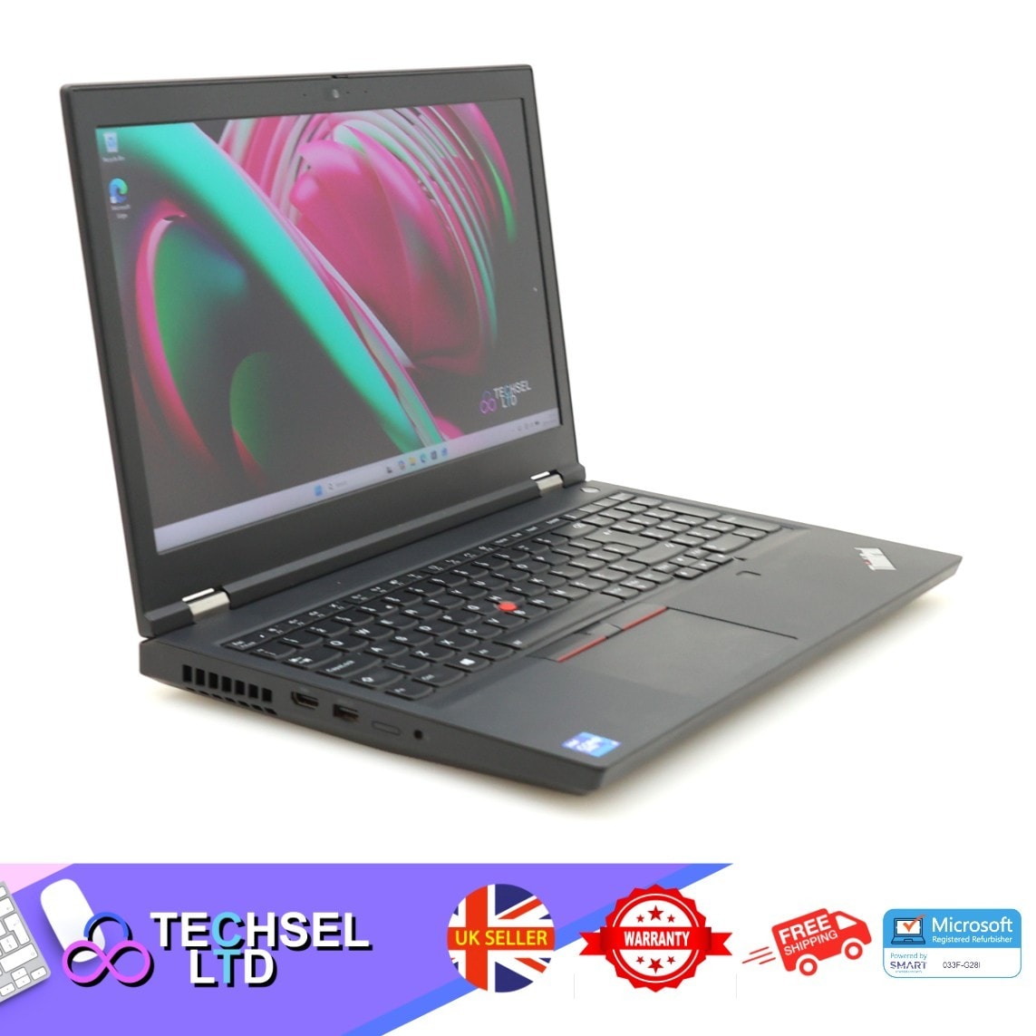 Lenovo ThinkPad P15 Gen 2I 4K i7-11850H 32GB RAM 512GB SSD Nvidia T1200 1Y W
