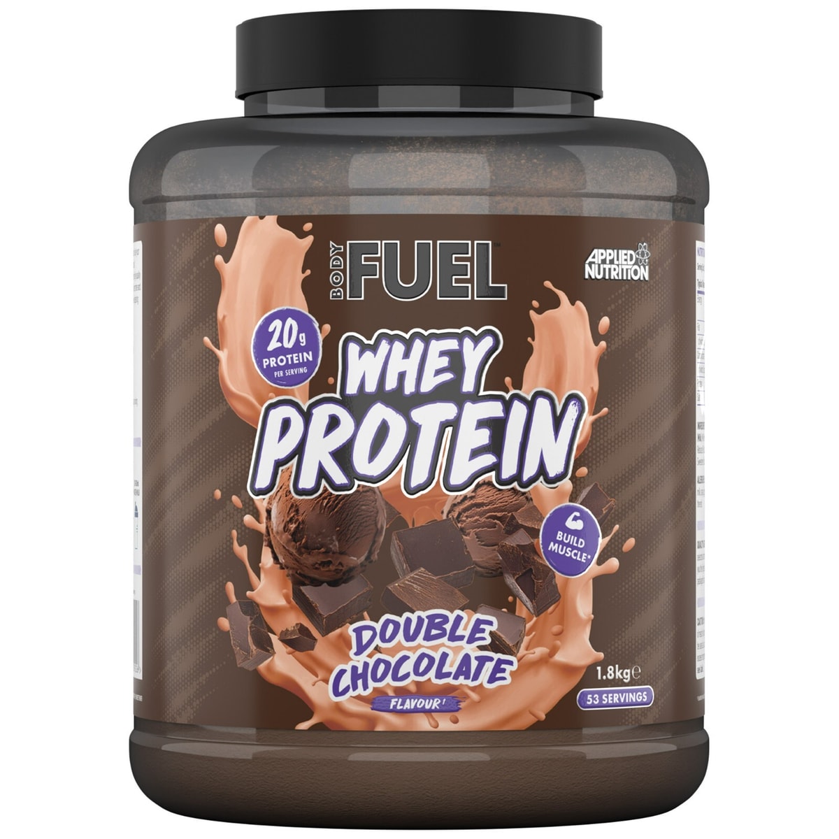 BodyFuel Whey Protein Powder 20g Protein Muscle Growth Halal 53 Servings