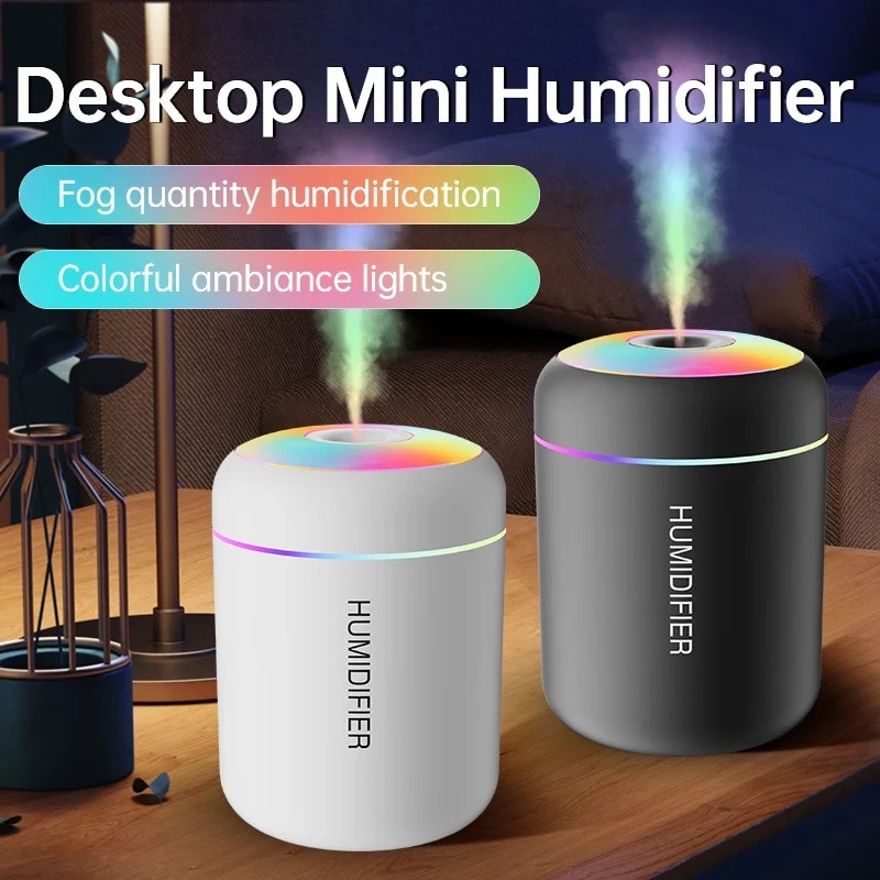 180ML Mini USB Air Humidifier Aroma Diffuser Essential Oil Purifier Mist Maker