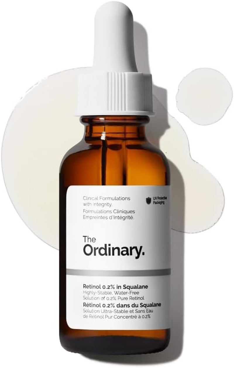 The Ordinary Retinol 0.2% in Squalane, Gentle Retinol Serum for the Face That Is