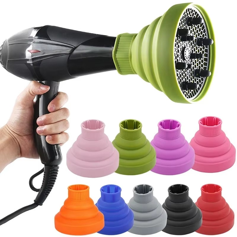 Universal Hair Diffuser Silicone Dryer Attachment Curl Styling Tool UK