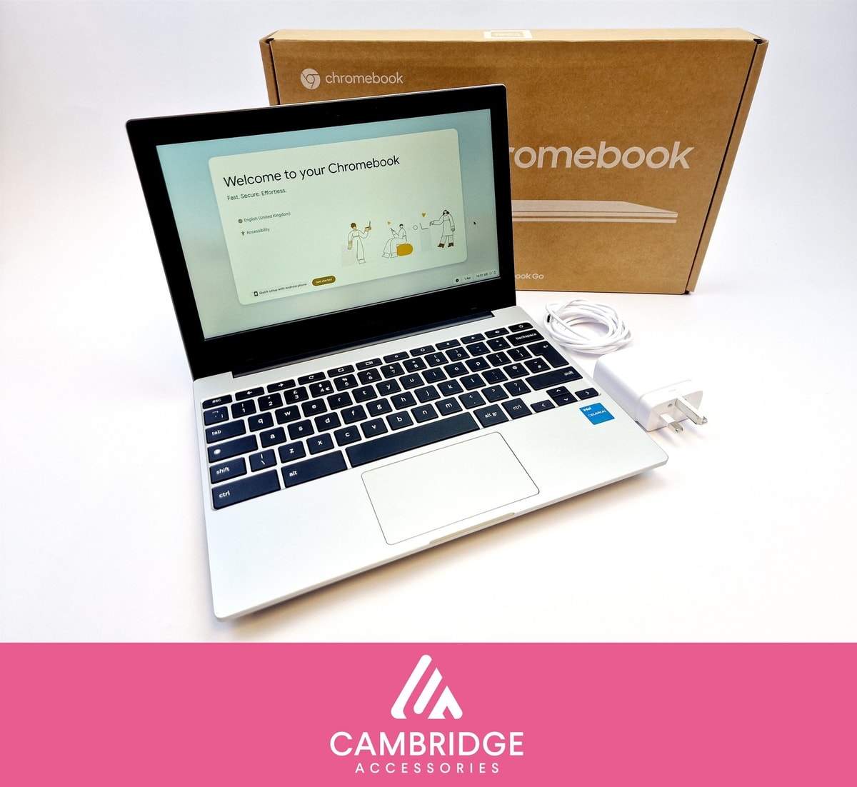 Samsung Galaxy Chromebook Go XE310XDA 11.6" Laptop N4500 4GB 64GB eMMC Good