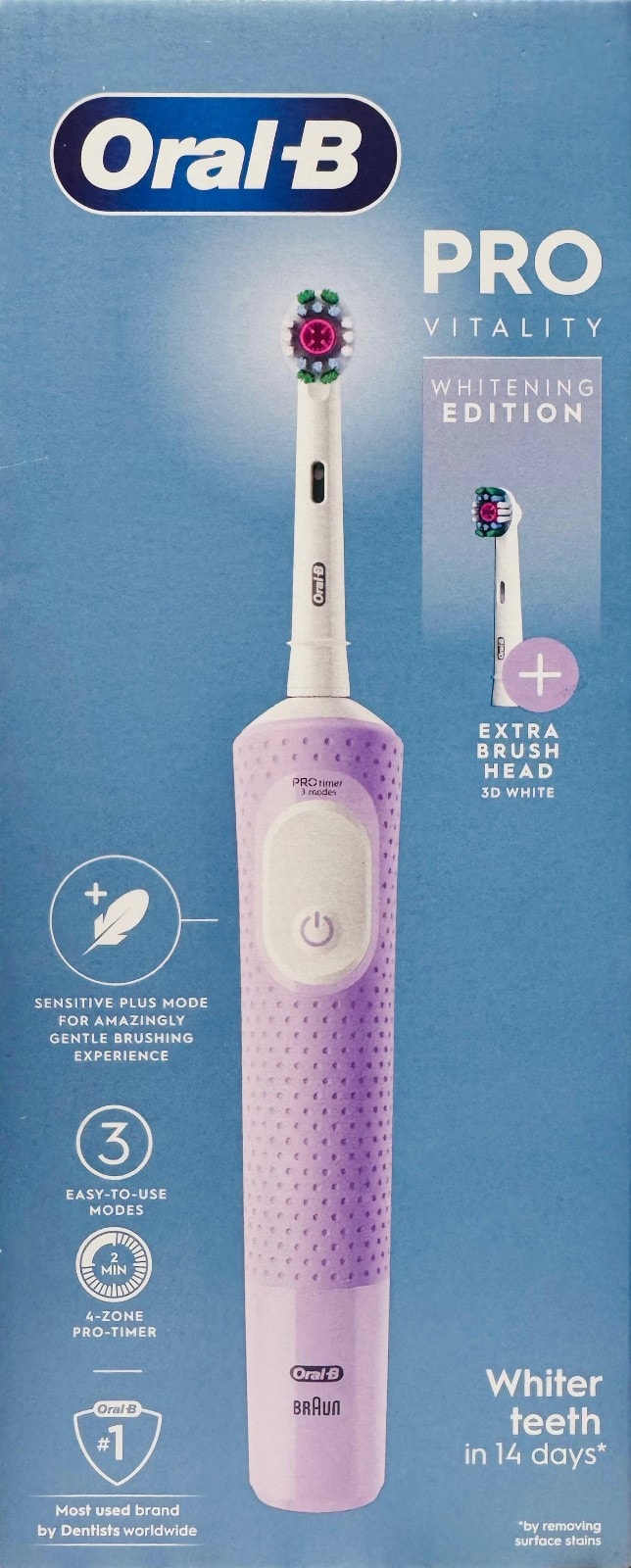 Oral-B Vitality Pro Electric Rechargeable Toothbrush - BRAND NEW