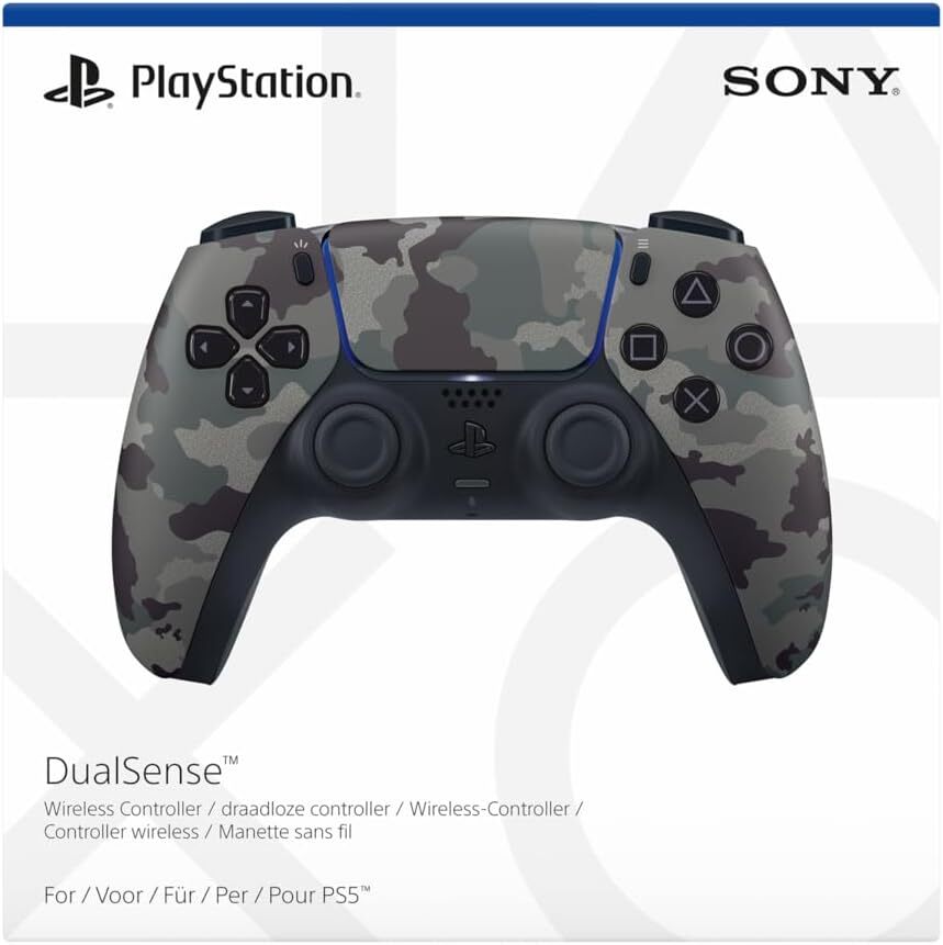 Sony PlayStation 5 DualSense Wireless Controller - Grey Camouflage PS5 BRAND NEW