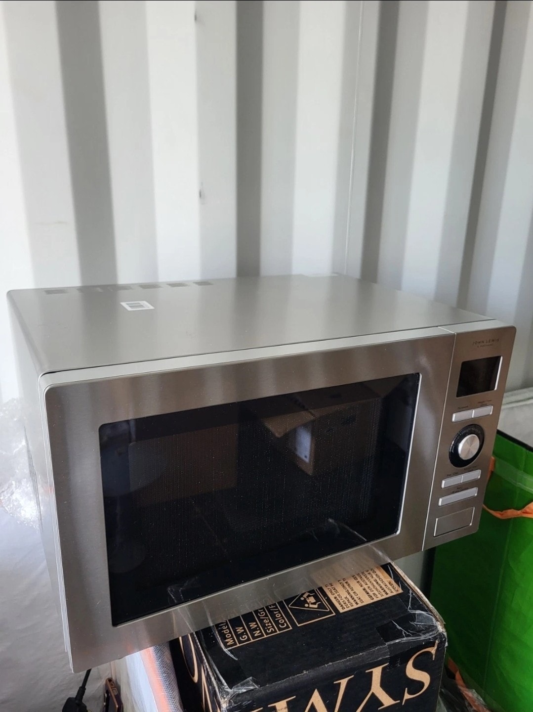 JOHN LEWIS 25L 900W MICROWAVE OVEN ORIGINAL RRP £99 - MODEL JLSMWO09
