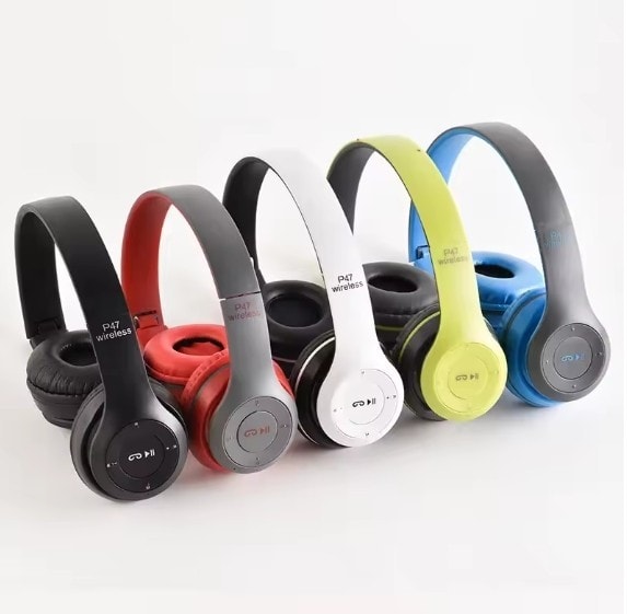 Wireless Bluetooth Headphones with Noise Cancelling Over-Ear Earphones 5.0 UK