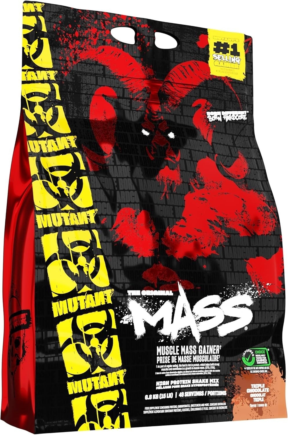 PVL Mutant Mass 2.27kg/6.8kg Muscle Gainer **NEXT WORKING DAY DELIVERY ON 6.8kg*