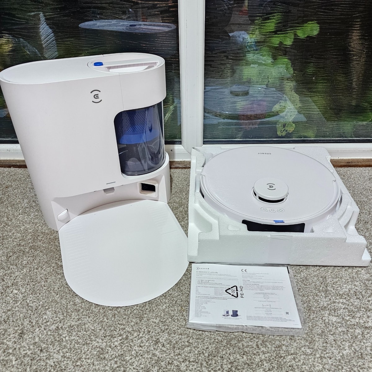 Ecovacs Deebot N20 Plus Cordless Robotic Vacuum Cleaner Mop + Self Empty Station