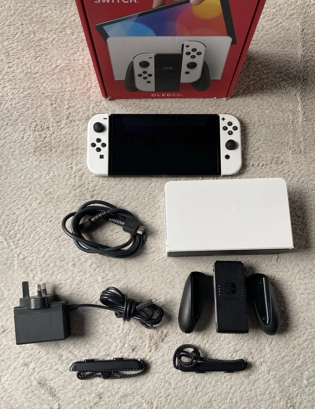 Nintendo Switch OLED Handheld Console - 64GB ** Boxed ** Free Next Day