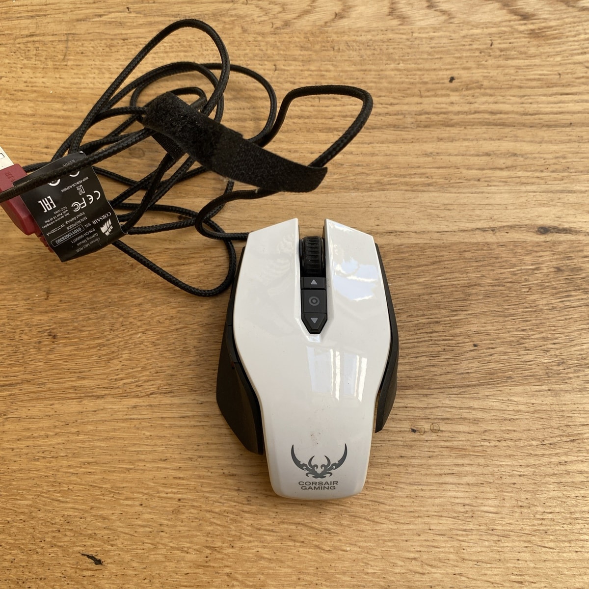 Corsair M65 RGB Gaming Mouse White Wired.