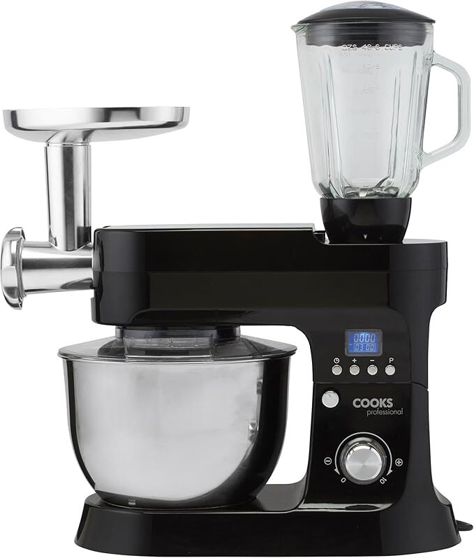 Multifunction Stand Mixer 6.2L Kitchen Baking Mixing Blending & Mincer Machine