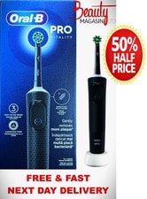 Pro Vitality Electric Oral-B Toothbrush Black | 3 Modes UK Plug