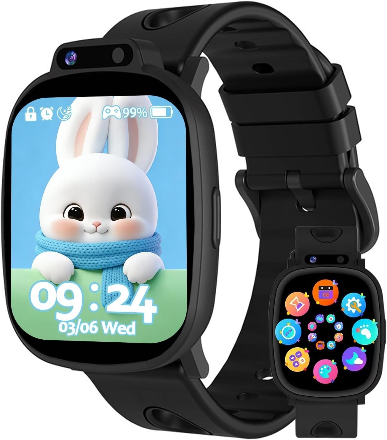 Kids Smart Watch Smart Watch for Kids with 18 Games, Sleep Tracking & Pedometer,