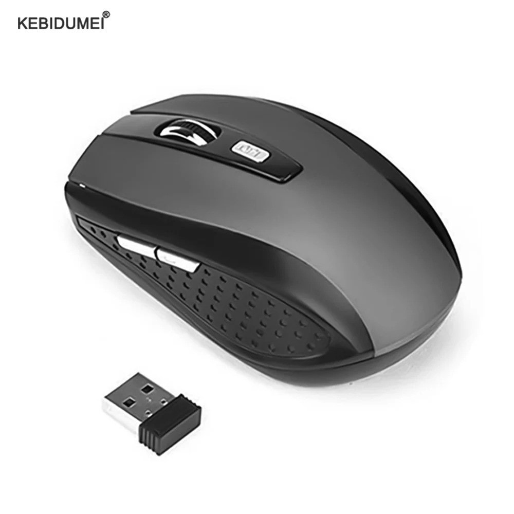 2.4G Wireless Mouse 2.4Ghz Gaming Mouse 6D Optical Wireless Mouse Slim Mini Nois