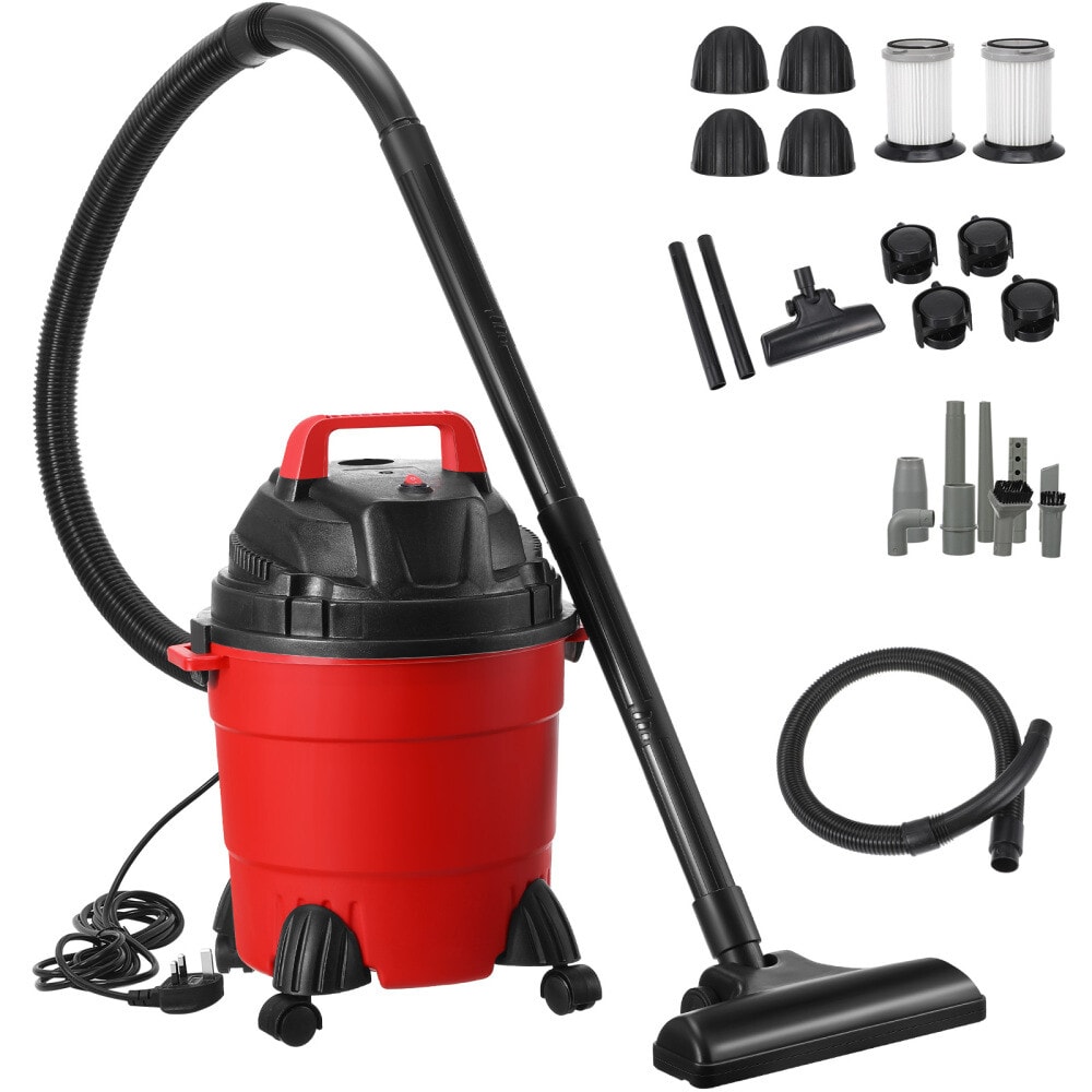 3-in-1 1000W 15L Wet Dry Vacuum Cleaner for Home/Shop