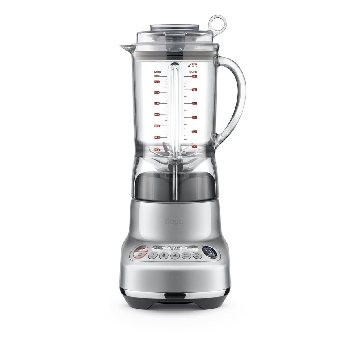 Sage The Fresh & Furious Food Blender SBL620SIL Smoothie Drink Maker Silver*