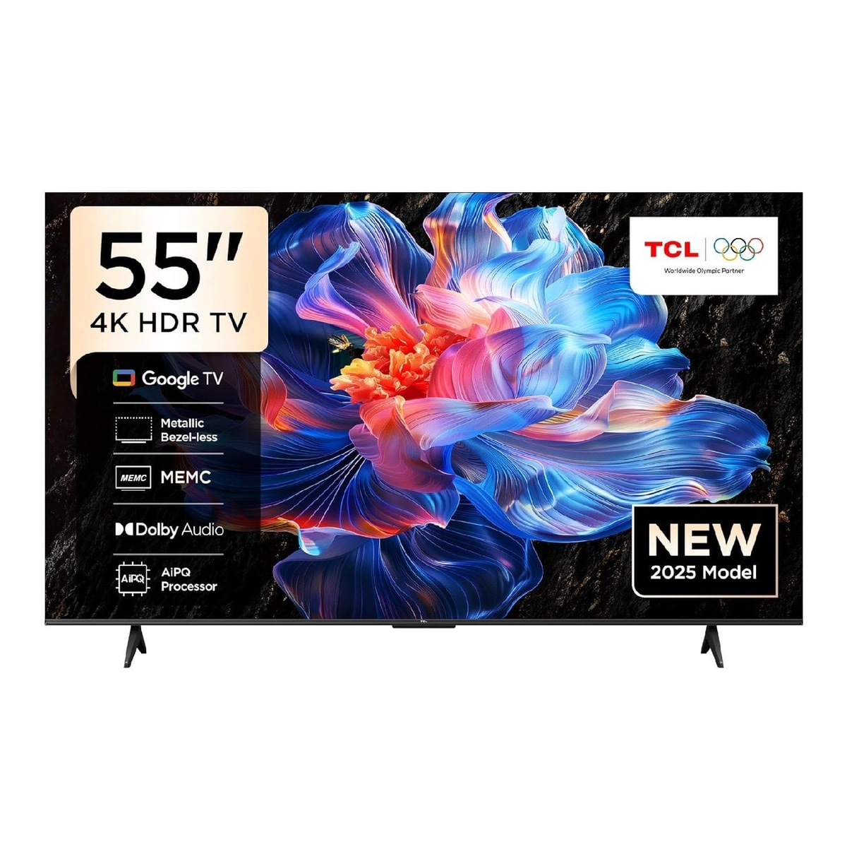 TCL 55 Inch 55P6K Smart 4K UHD HDR DLED TV