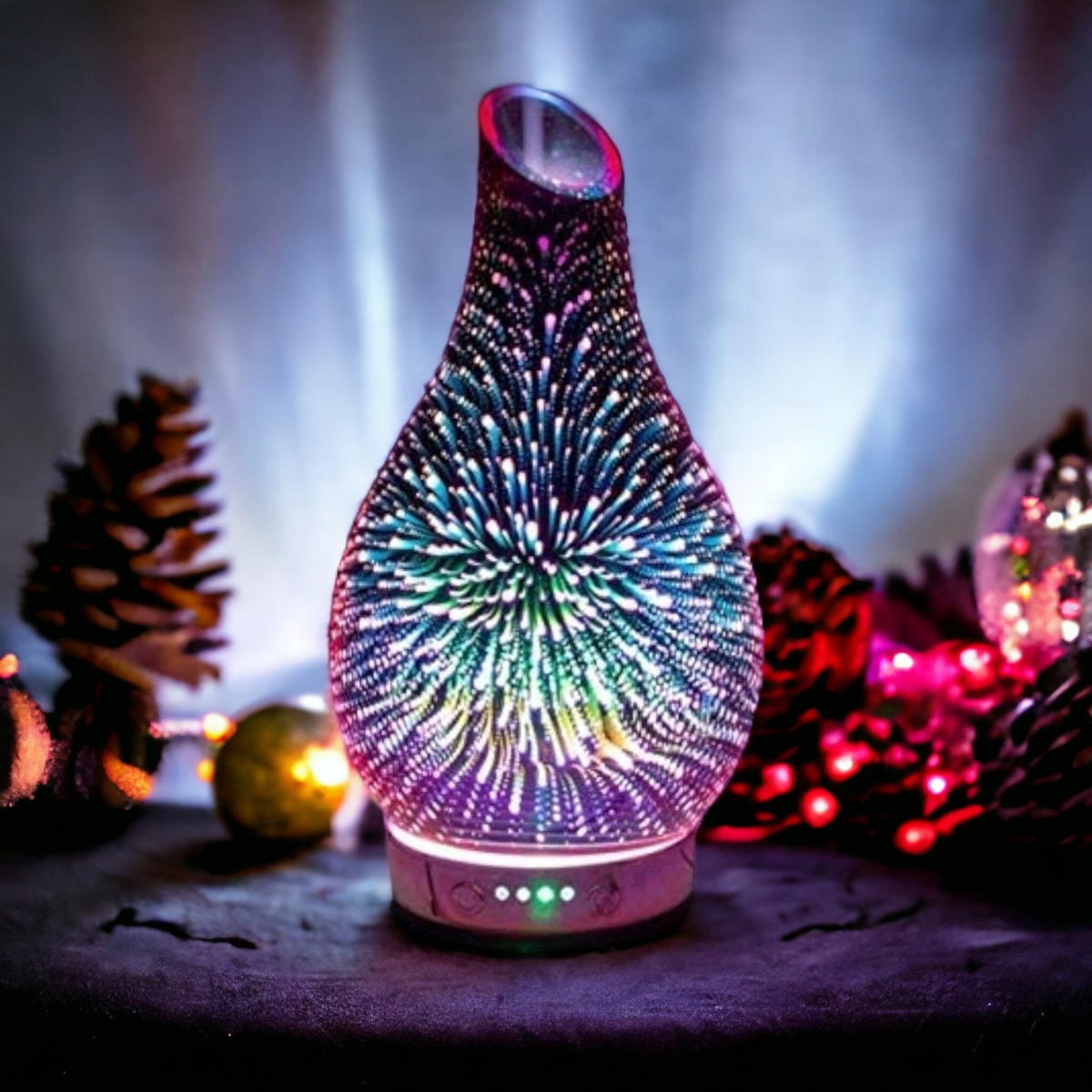 Aroma Lamp Humidifier Scented Oil Diffuser Choice - Colour Changing